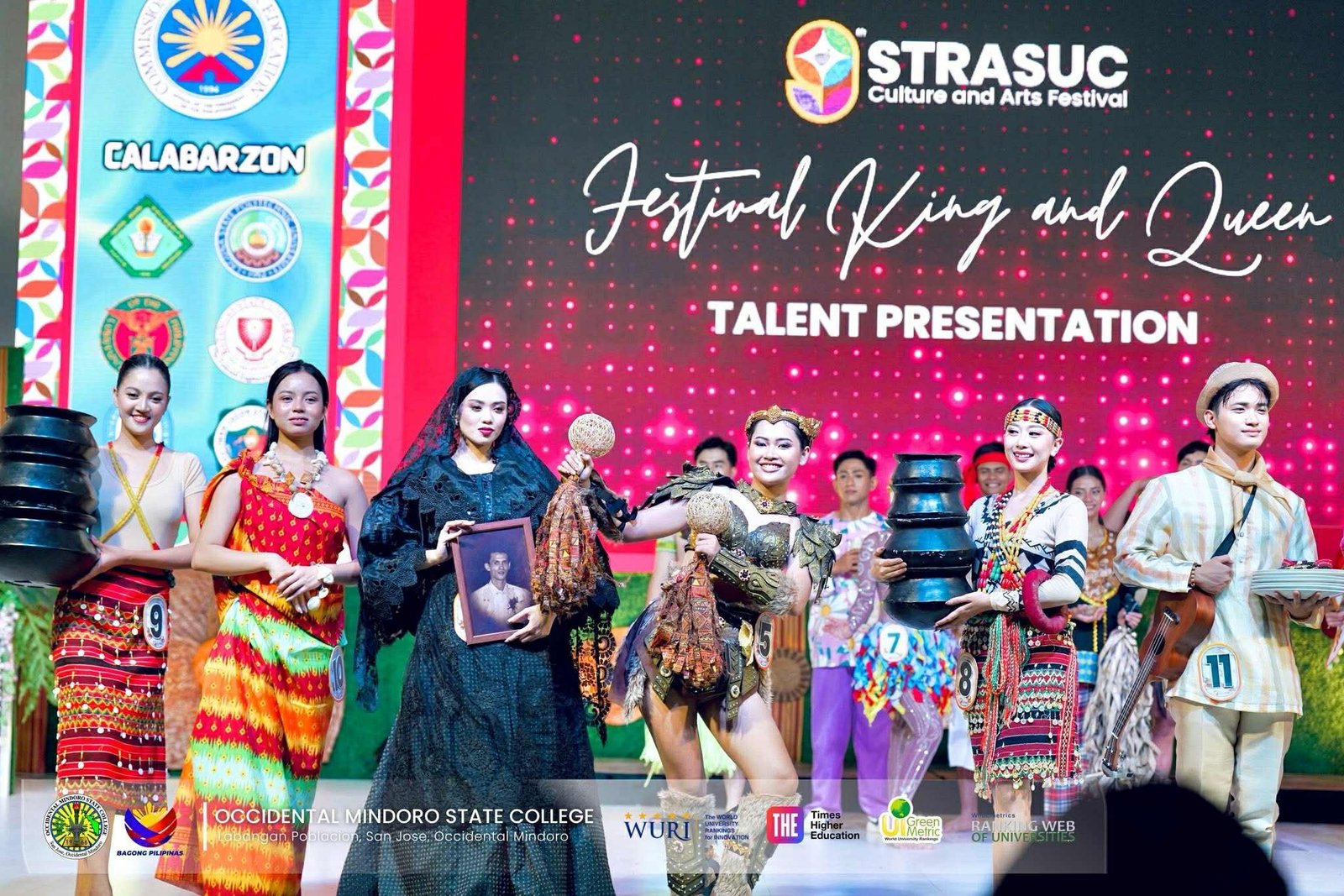 Beyond Beauty: OMSC Queen Shines in STRASUC Talent Top 5