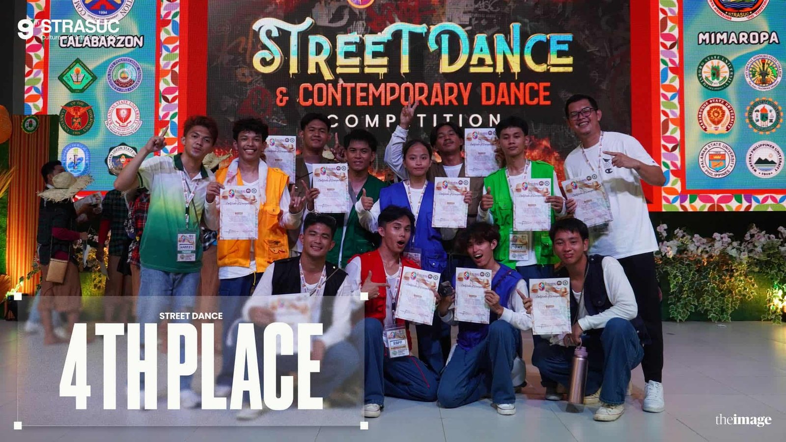 BREAKING NEWS: OMSC dance team won 4th place at the Street Dance Competition with their energetic performance of "Biglang Liko" during STRASUC-CAF held at Romblon State University