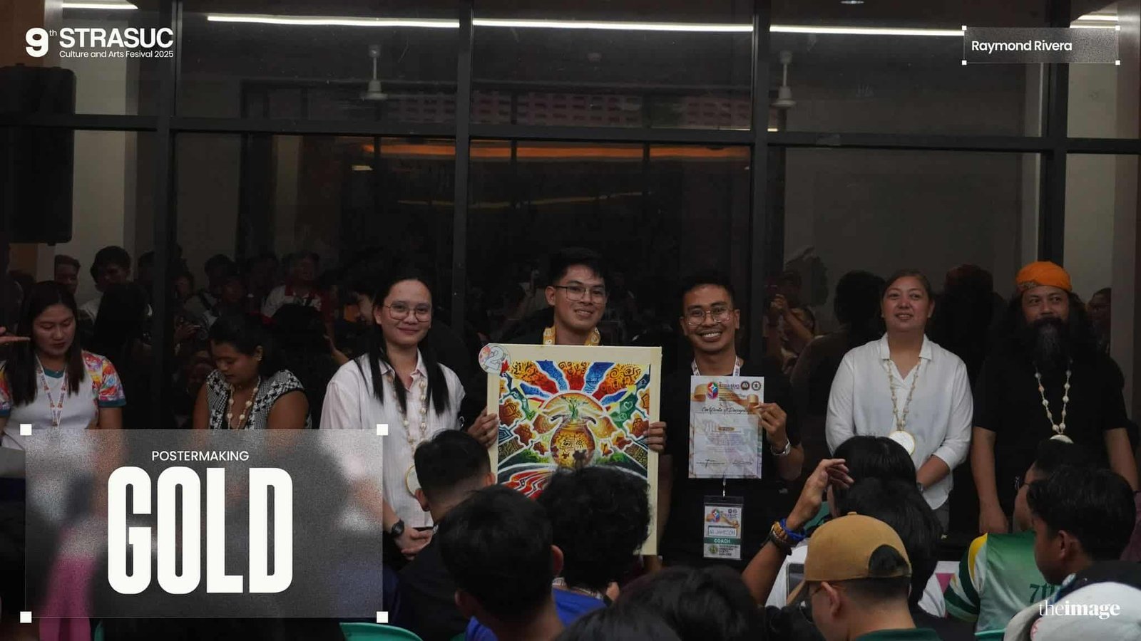 BREAKING NEWS: OMSC representative, Raymond Rivera colors his way to gold medal, besting other SUCs in Poster Making Competition during STRASUC-CAF 2025 at Romblon State Univeristy (RSU)