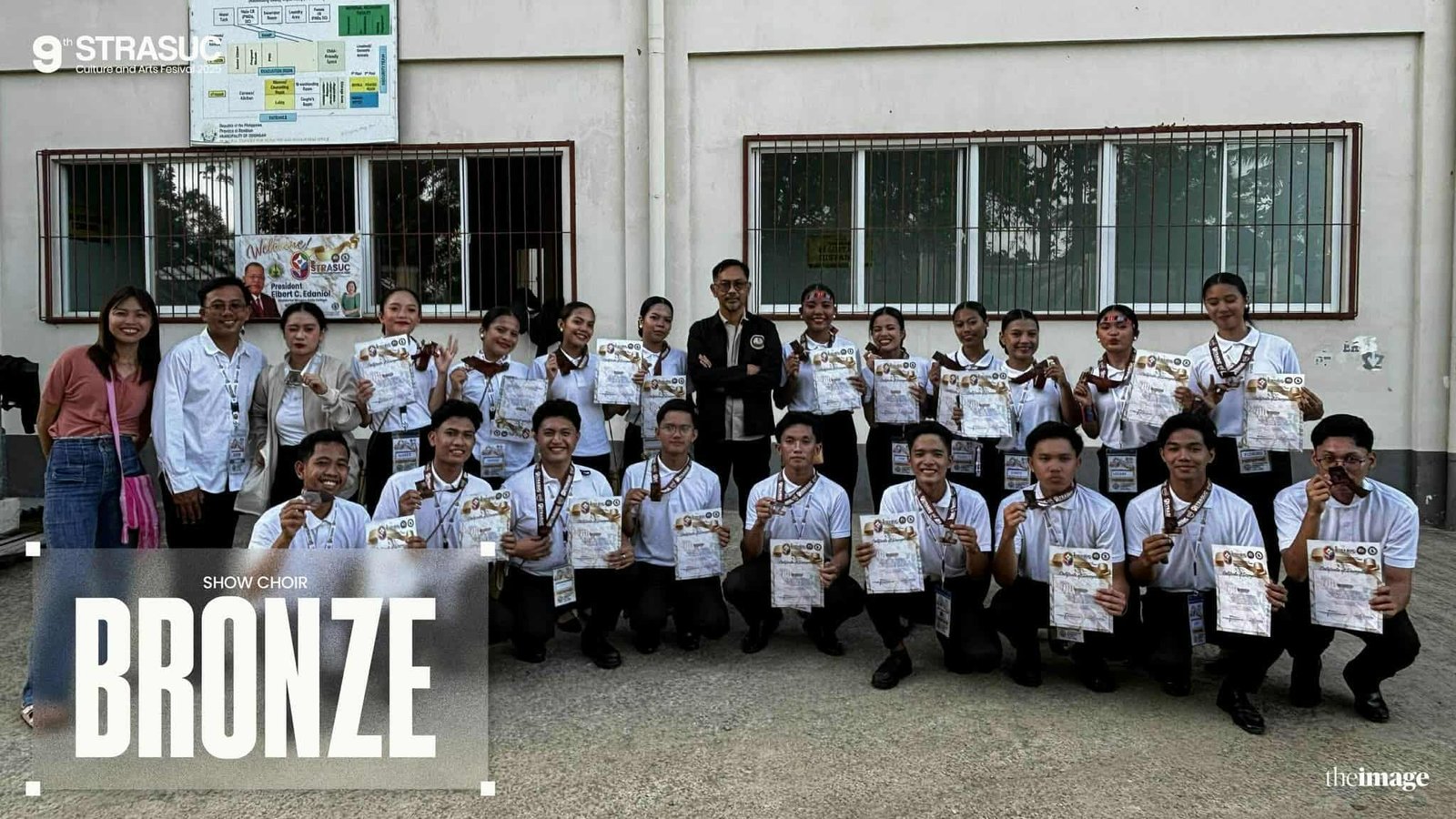 BREAKING NEWS: OMSC's Show Choir secured 3rd place at STRASUC-CAF 2025 held at Romblon State University with their performance of "Noypi", a rousing anthem of pride and identity.